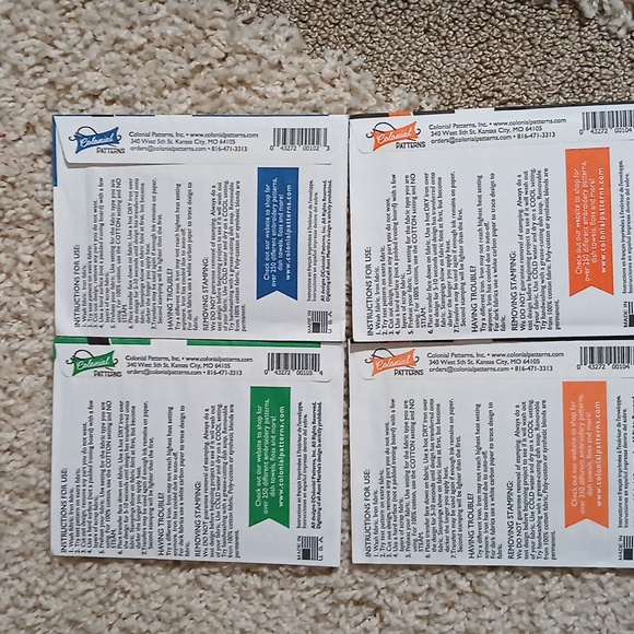 Aunt Martha's embroidery transfer patterns - Picture 2 of 6